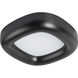 Folio 14.5 inch Black Flush Mount Ceiling Light