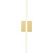 Vega Wall Sconce Wall Light in Brushed Gold