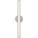 Tole 24.13 inch Brushed Nickel ADA Wall Sconce Wall Light