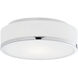Charlie LED 11.5 inch Chrome Flush Mount Ceiling Light