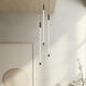 Motif LED 5.5 inch Black Multi-Pendant Ceiling Light
