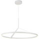 Roda LED 31.5 inch White Pendant Ceiling Light