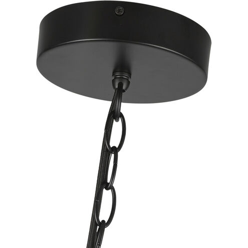Cleo LED 16 inch Black Chandelier Ceiling Light