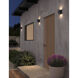 Traverse LED 4 inch Black Outdoor Wall Light