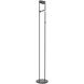 Novel 65.13 inch 18 watt Black Floor Lamp Portable Light