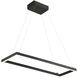 Piazza Pendant Ceiling Light in Black
