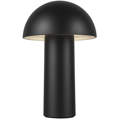 Setas 10.13 inch 3 watt Black Table Lamp Portable Light