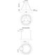 Cumulus LED 36 inch White Pendant Ceiling Light