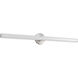 Tole 36 inch Brushed Nickel ADA Wall Sconce Wall Light