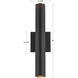 Lorna LED 4.63 inch Black ADA Wall Sconce Up/Down Light Wall Light