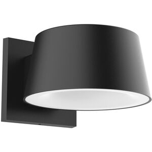Carson 3.25 inch Black Exterior Wall Sconce 