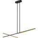 Shift LED 59.88 inch Black Linear Pendant Ceiling Light
