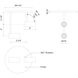 Downey LED 4.38 inch White Semi-Flush Mount Ceiling Light