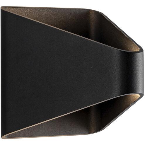 Ellis LED 6.38 inch Black Exterior Wall Sconce