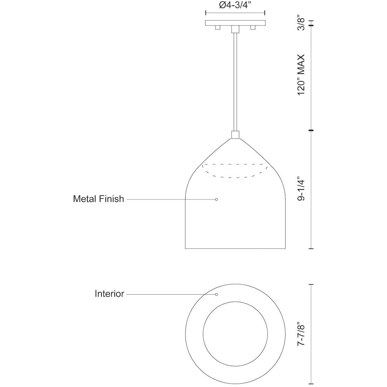 Helena Pendant Ceiling Light in White and Gold