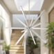 Sirius LED 46.13 inch Brushed Nickel Chandelier Ceiling Light
