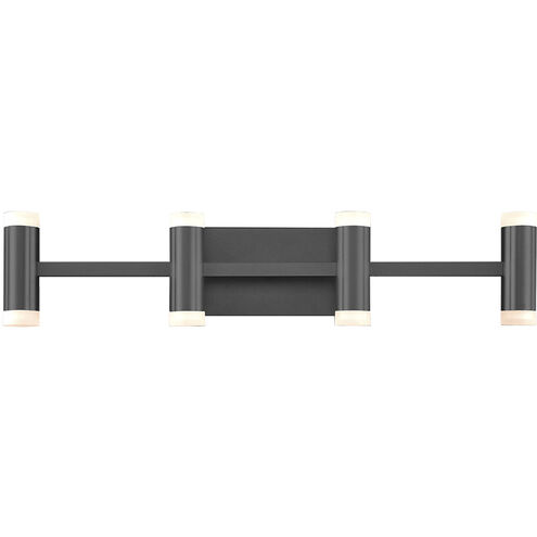 Brazen LED 26.5 inch Black Bath Vanity Light Wall Light