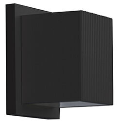 Mavis LED 4 inch Black Exterior Wall Sconce