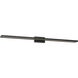 Brio LED 36.5 inch Black Bath Vanity Light Wall Light