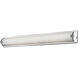 Charlotte LED 36 inch Chrome Bath Vanity Light Wall Light