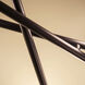 Amara LED 18.38 inch Black Chandelier Ceiling Light