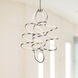 Synergy LED 31.5 inch Antique Silver Chandelier Ceiling Light