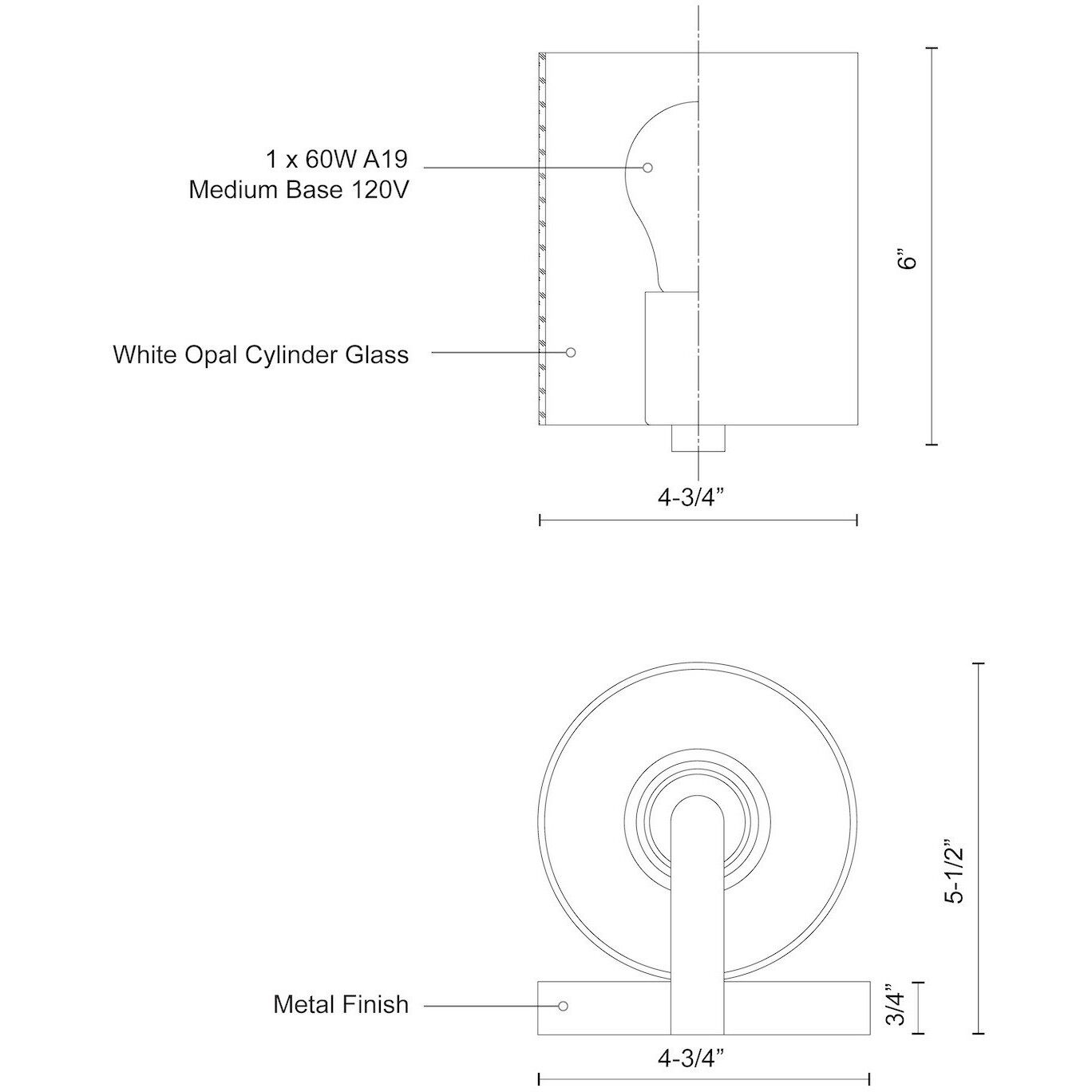 Bridgewater Vanity Light Wall Light in Brushed Nickel