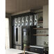Champagne LED 5.13 inch Chrome Multi Pendant Ceiling Light