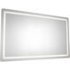 Seneca LED 60 inch Sandblasted Merc Edge Bath Vanity Light Wall Light