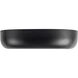 Folio 14.5 inch Black Flush Mount Ceiling Light