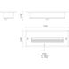 Newport LED 3.63 inch Gray Exterior Wall/Step Light