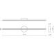 Chute Wall Sconce Wall Light in White
