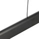 Lex LED 24.13 inch Urban Bronze Linear Pendant Ceiling Light