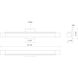 Soho LED 27.5 inch Black Bath Vanity Light Wall Light