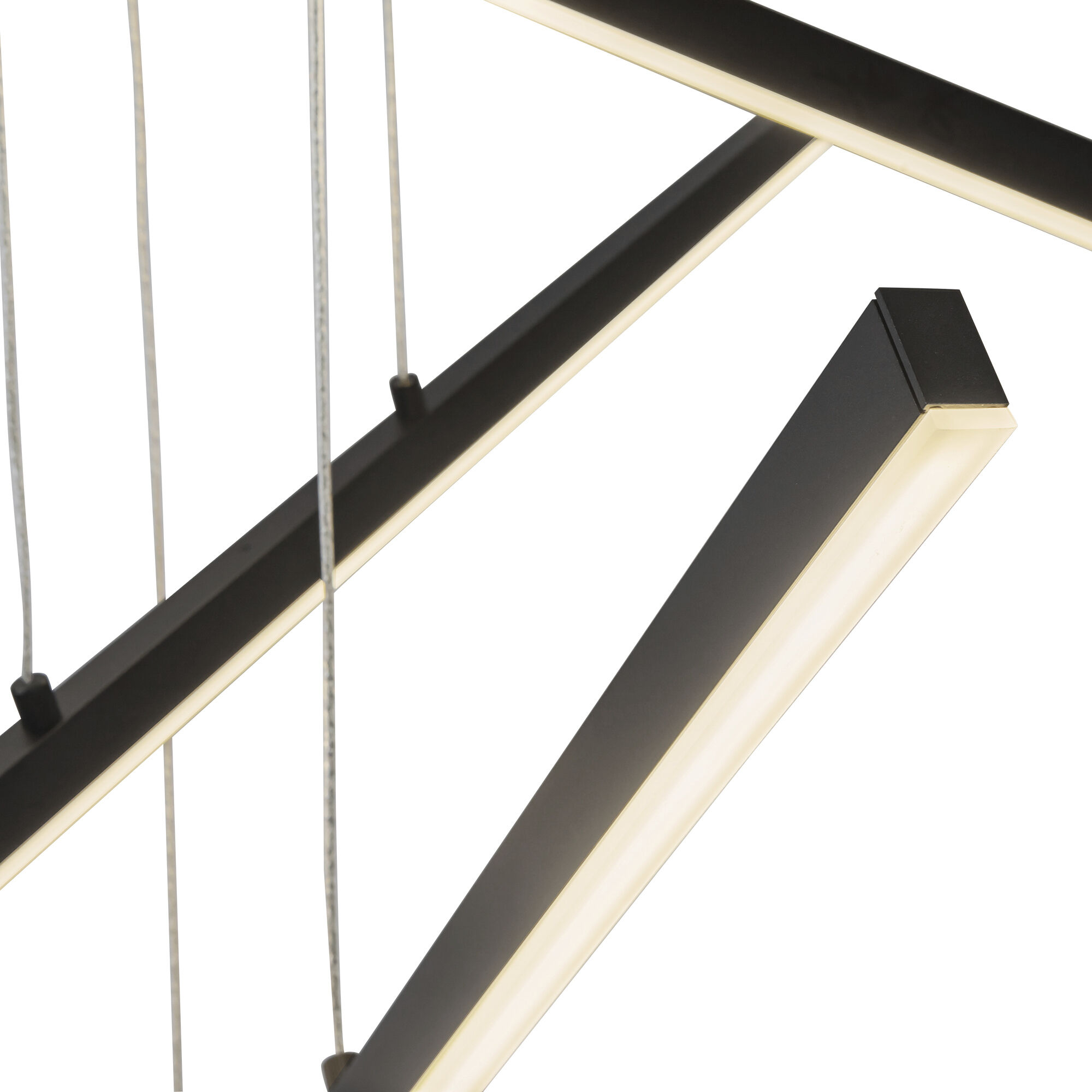 Vega LED 0.75 inch Black Multi Pendant Ceiling Light