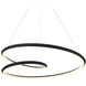 Ampersand LED 39.38 inch Black Pendant Ceiling Light