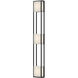Vail LED 55.63 inch Black Exterior Wall Sconce