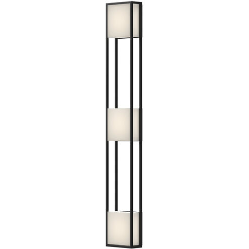 Vail LED 55.63 inch Black Exterior Wall Sconce