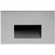 Sonic LED 3 inch Brushed Nickel Exterior Wall/Step Light