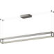 Plaza Linear Pendant Ceiling Light in Brushed Nickel