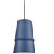 Castor 1 Light 7.88 inch Indigo Blue Pendant Ceiling Light