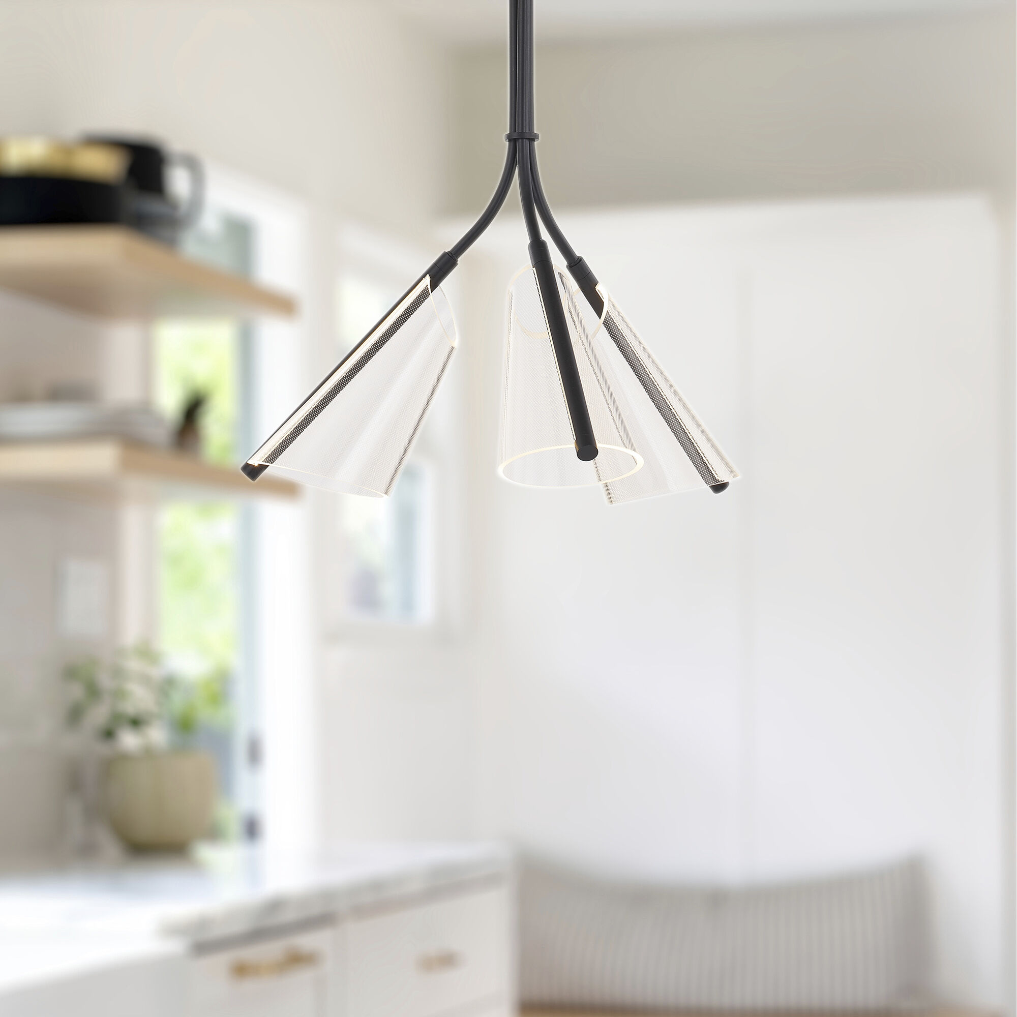 Mulberry Pendant Ceiling Light in Black