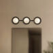 Cleo LED 23.63 inch Black Bath Vanity Light Wall Light
