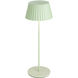Dario 14.75 inch 3 watt Sage Green Table Lamp Portable Light