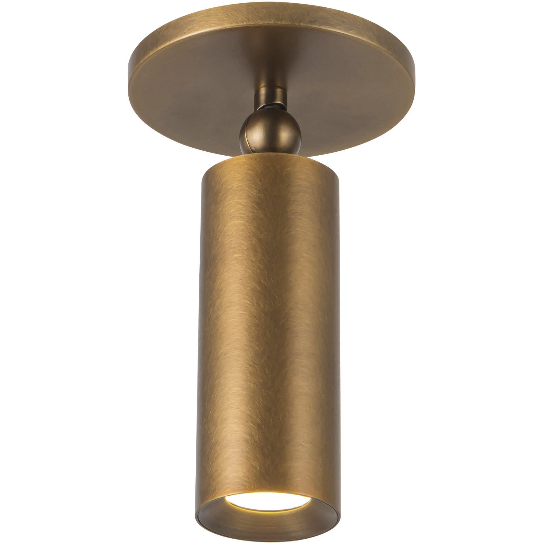 Mason 4.63 inch Vintage Brass Semi-Flush Mount Ceiling Light