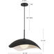 Kirby Pendant Ceiling Light in Burgundy