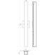 Melville Wall Sconce Wall Light in Chrome