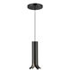 Husk Pendant Ceiling Light in Glossy Black