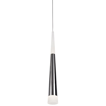Ultra LED 2.13 inch Chrome Pendant Ceiling Light