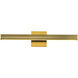 Vera LED 22.88 inch Brushed Gold Bath Vanity Light Wall Light